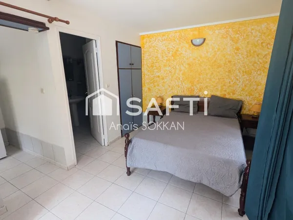 Studio meublé de 21m² à Rivière-Salée