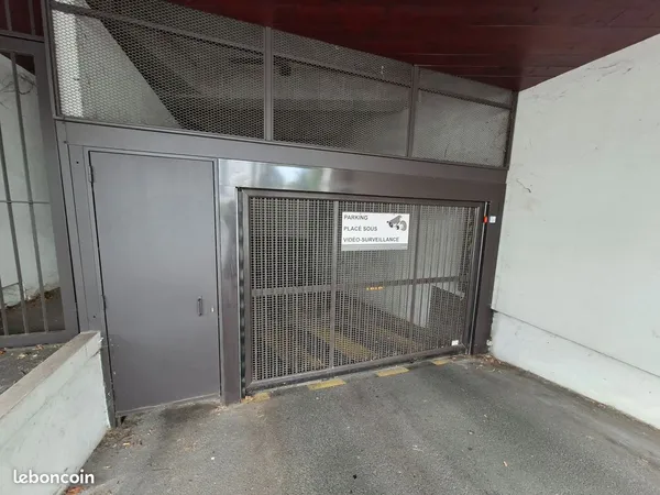 Parking en sous sol sécurisé
