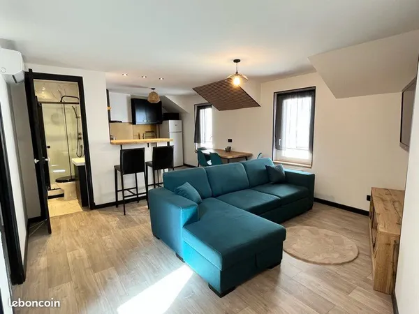 Appartement T3 meublé rénové sans frais d'agence