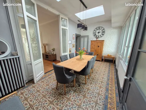Maison bourgeoise 150m² avec jardin