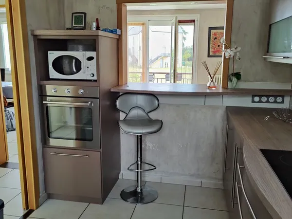 Maison 3 chambres avec jardin, balcon et grand garage