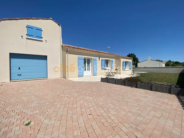 Maison de plain-pied avec 3 chambres à Saint-Michel-en-L'Herm
