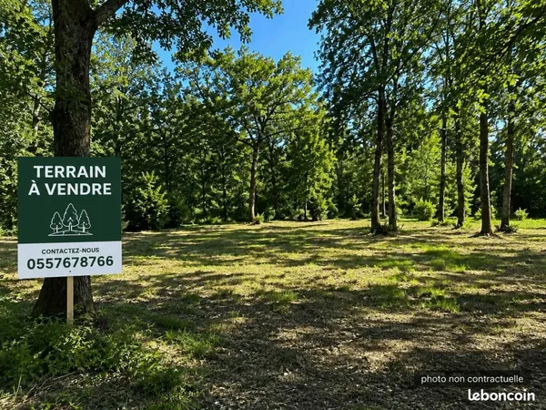 Terrain 1 500 m² Le Pian Medoc