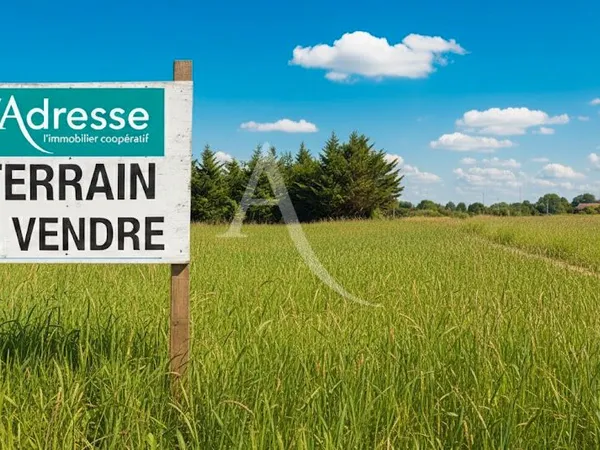 Terrain 361 m² L AIGUILLON SUR VIE