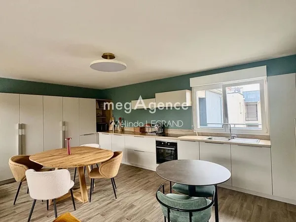 Appartement avec balcon et vue dégagée à Wimereux .