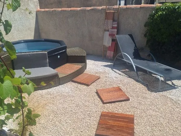 Maison meublée avec jacuzzi