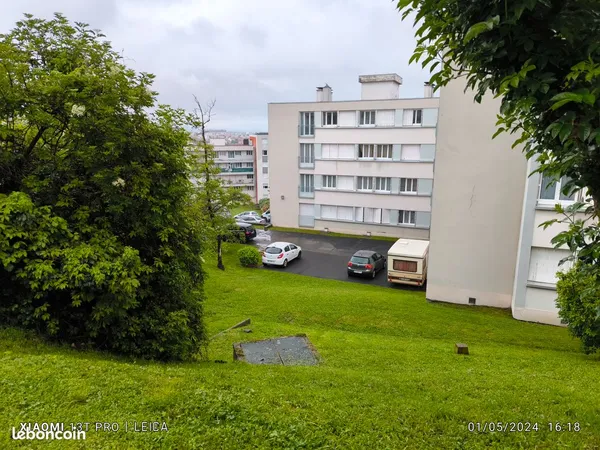 T2 + parking privé dans résidence très calme CHU CEZEAUX