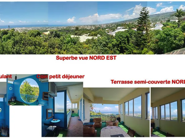 Grand terrain 1150m2 + grande maison 1979 à Ste Clotilde