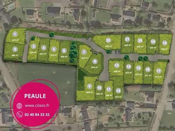 Nouvel aménagement dans la commune de Péaule (56)