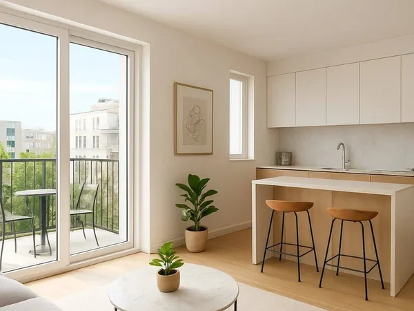 Appartement 2 pièces 43 m²