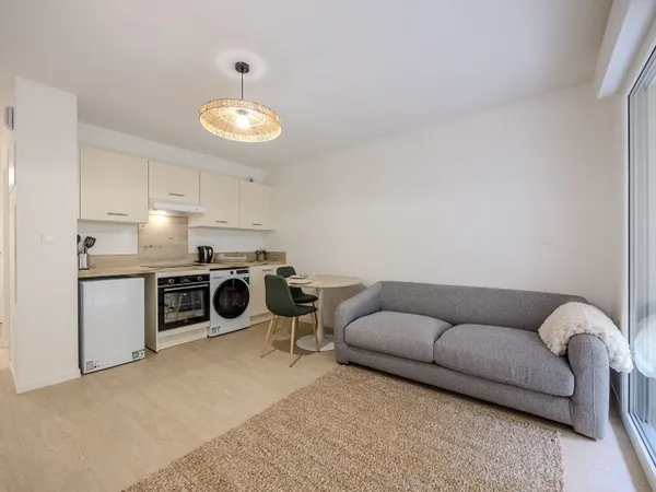 Studio 24.60 m2, grand balcon, Résidence neuve, Mont de Marsan