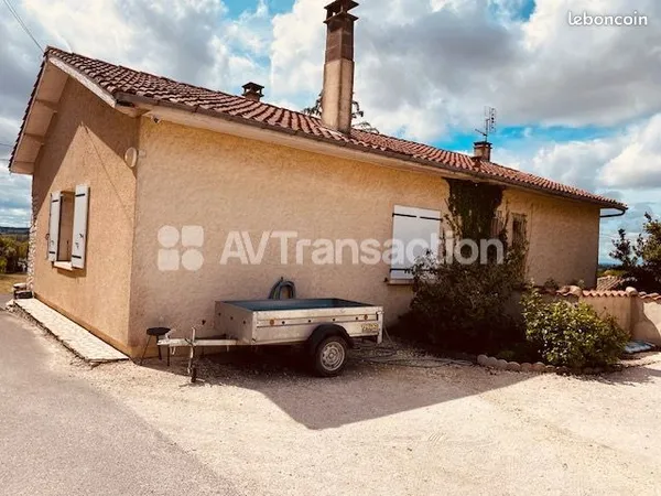 Maison 133m2 5 chambres sur Nonaville + Immense Garage 245m2