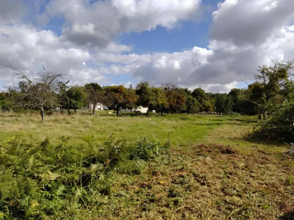 Beau terrain constructible dans centre-bourg