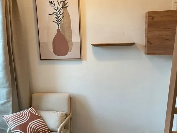Studio meublé boucle