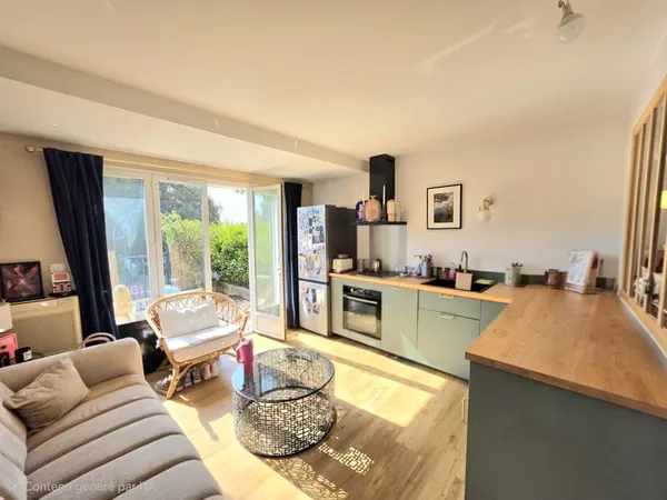 APPARTEMENT T1 EN REZ DE JARDIN REFAIT A NEUF