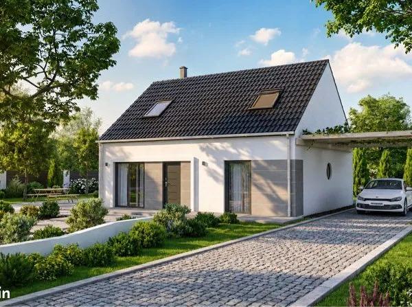 Vend terrain 883 m² viabiliser ✅