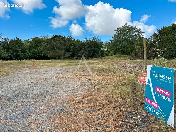 Terrain 557 m² SAINT JEAN DE MONTS