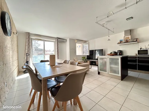 Appartement T3 66,40 m² avec terrasse, parking & garage Marseille 13010