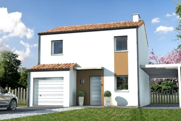 Terrain + maison 80 m²