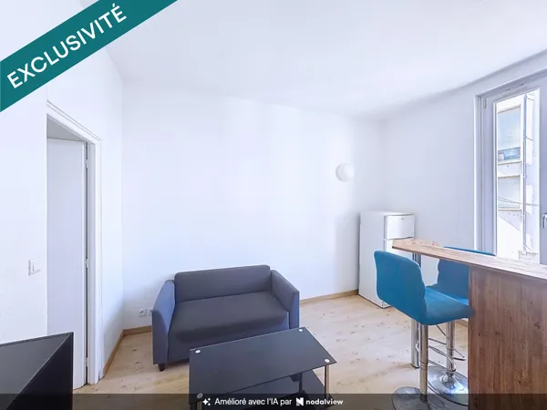 TOULOUSE CENTRE-VILLE  T2 DE 26 M²  EMPLACEMENT PRIVILÉGIÉ