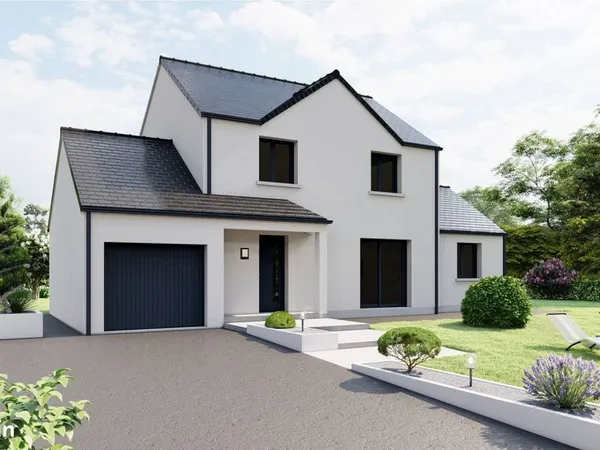 Projet de construction d'une maison 108.06 m² avec terrain à PLEUGUENEUC (35)