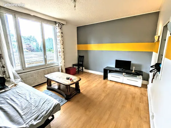 Appart T2 45m² - 1 chambre - garage & cave