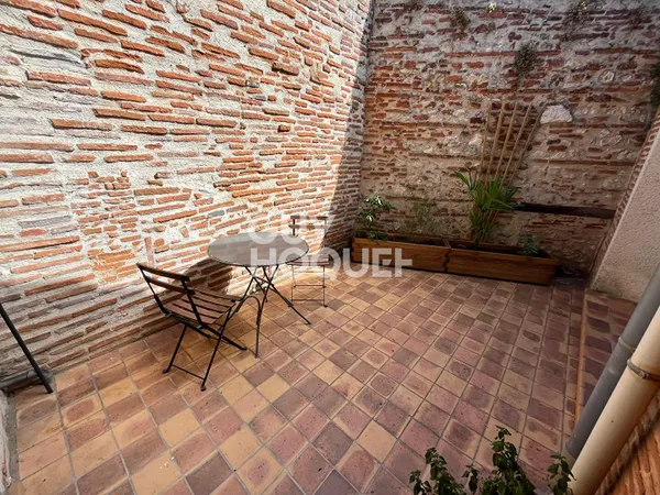 Appartement meublé de caractère avec terrasse