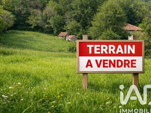Terrain 850 m²