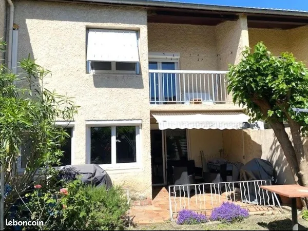Maison T4 (89 m² hab) avec jardin