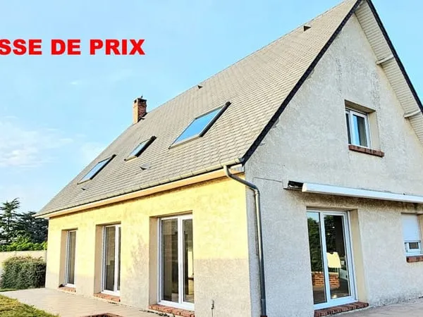 Baisse de Prix - Gaillon centre ville, au calme - Maison de 128 m2 - 4 chambres sur sous-sol total -