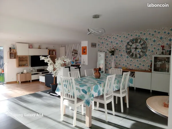 Maison plain pieds 3 chambres