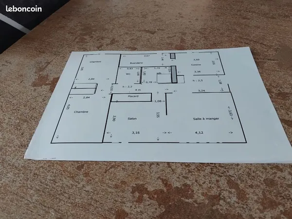 Appartement quai métayer
