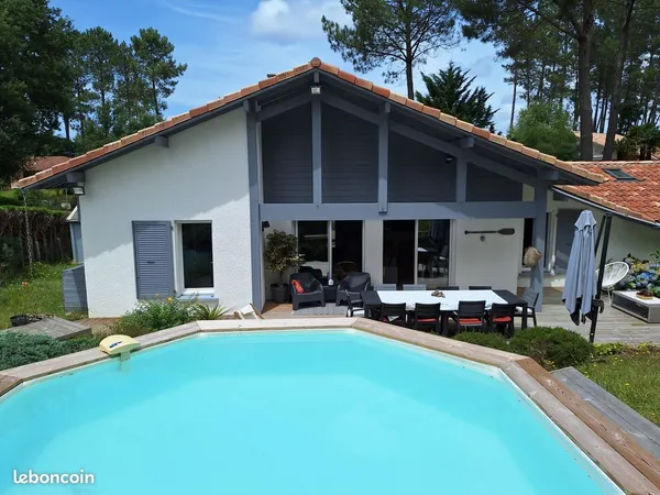 Maison meublée 3 ch Landes - Bail Mobilité (Octobre à Juin)