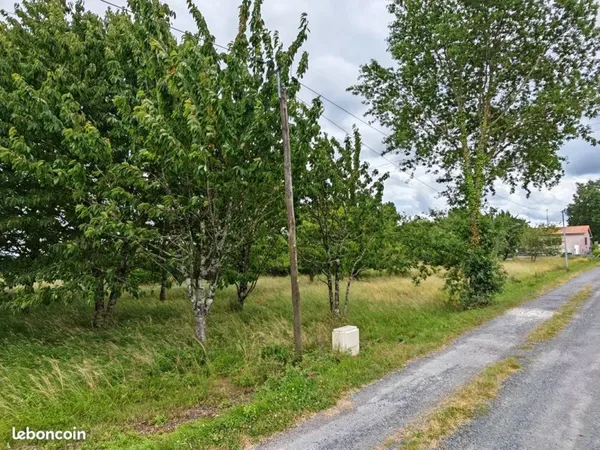 TERRAIN CONSTRUCTIBLE à MONTLIEU LAGARDE
