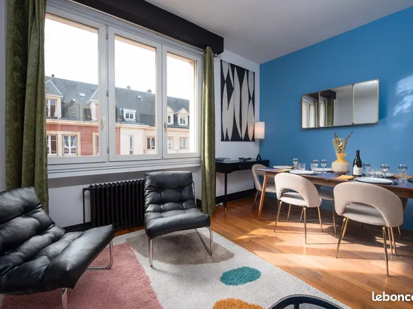 Appartement 4ch meublé hypercentre