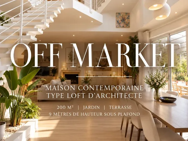 LES LILAS - MAISON D'ARCHITECTE AVEC JARDIN ET ROOFTOP