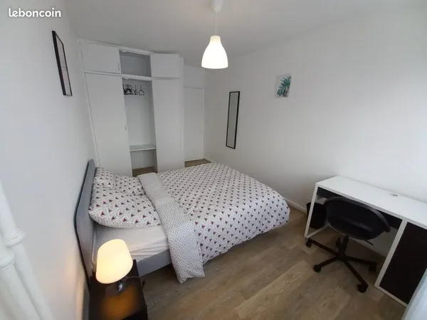 Chambre en colocation 399 Hors Charges, sans frais agence + possibilité APL