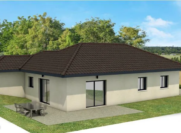 Projet de construction d'une maison 90 m² avec terrain à MARIGNIER (74)