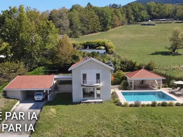 Villa d'architecte 128 m2 à Saint-Martin-d'Uriage : calme ab