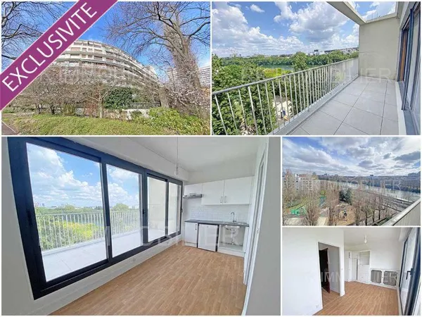 APPARTEMENT BOULOGNE BILLANCOURT - 1 pièce(s) - 17.10 m2 + PARKING + TERRASSE PRIVATIVE
