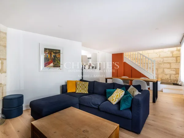 BOUSCAT CENTRE - MAISON EN PIERRE RÉNOVÉE de 86 m2 AVEC TERRASSE