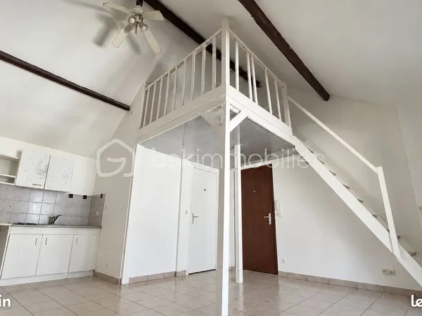 Studio 24 m² avec mezzanine et cave - Aubergenville
