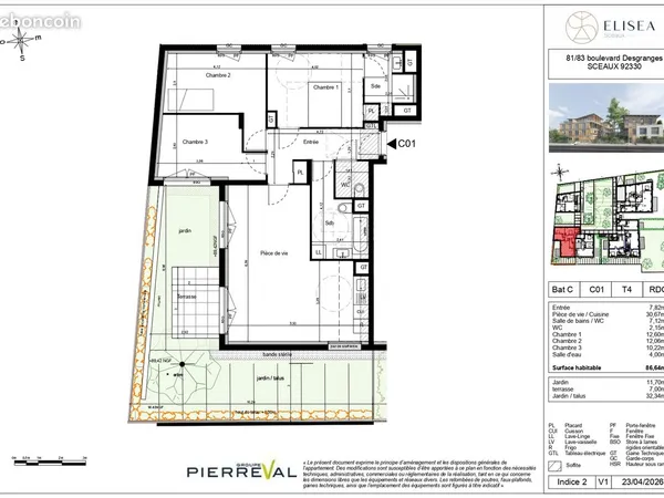 Votre appartement neuf à Sceaux