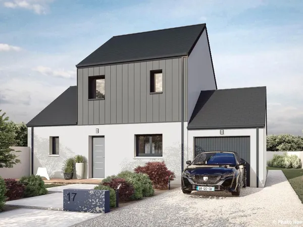 Terrain + maison 85 m²