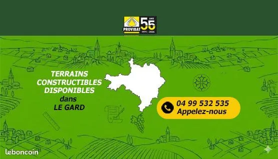 Terrain 202 m² MONTPEZAT