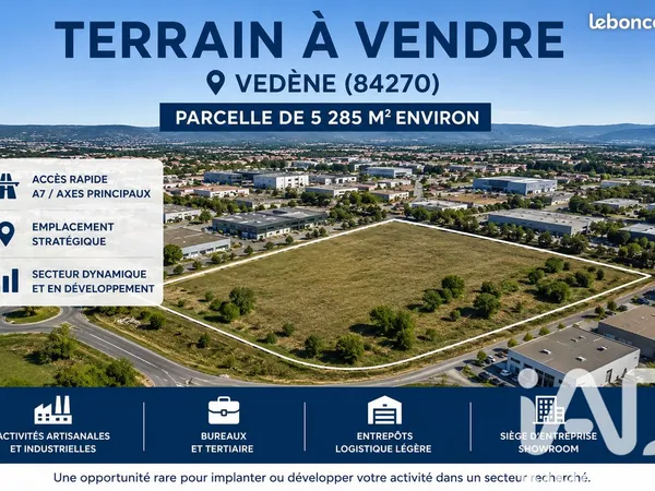 Terrain 5285 m² Vedène