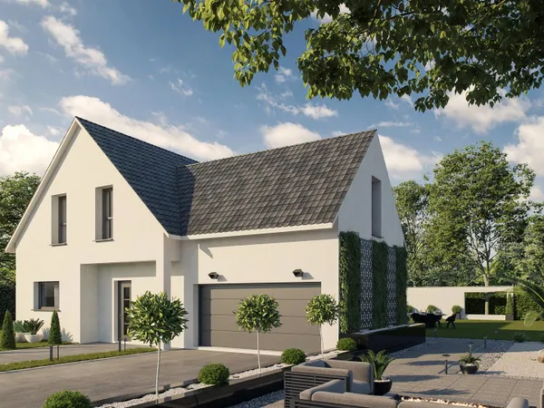 Maison individuelle F6 - 145 m² - à Buschwiller (68220)