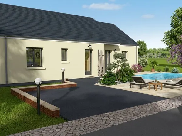 Maison neuve 3 ou 4 chambres à Olivet - terrasse et jardin