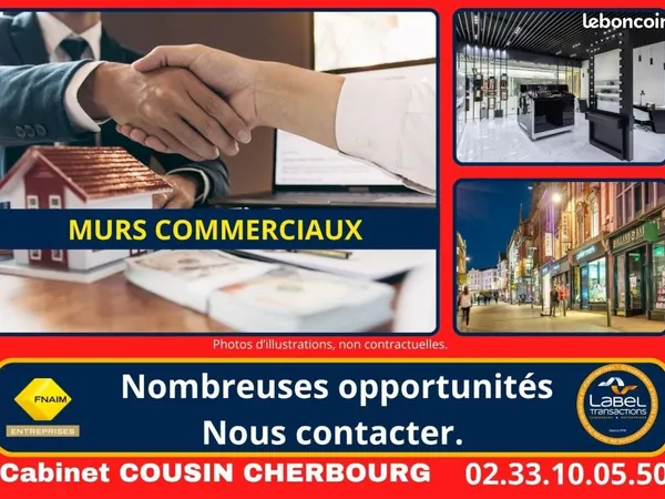 Fonds de commerce 200 m²
