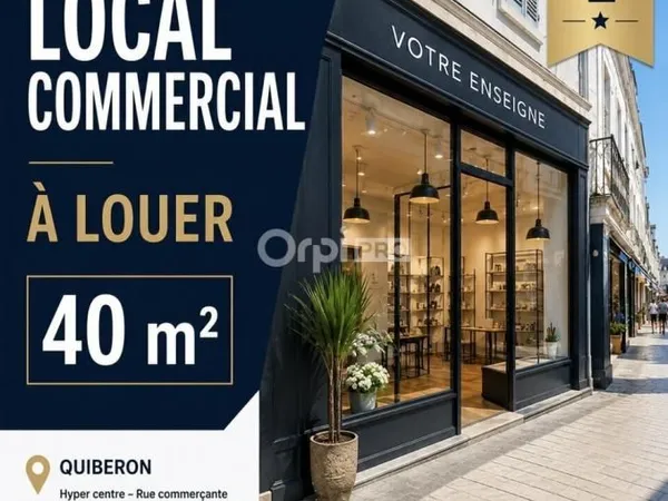 Local commercial 40 m²